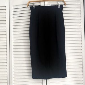 H&M Black Pencil Skirt